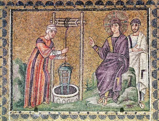 Die Frau von Samaria am Brunnen, Szenen aus dem Leben Christi